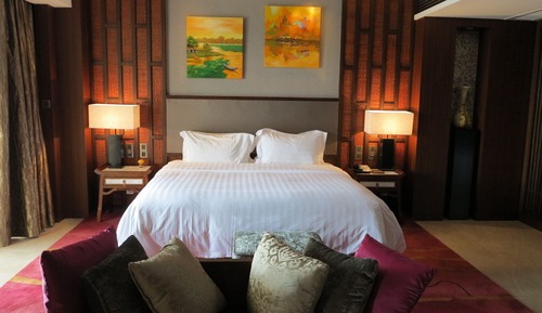 Habitación estándar, 1 cama de matrimonio grande, vistas al jardín