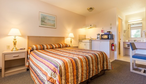 Habitación estándar doble, 1 cama de matrimonio, no fumadores, cocina básica
