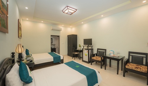 Habitación estándar con 1 cama doble o 2 individuales