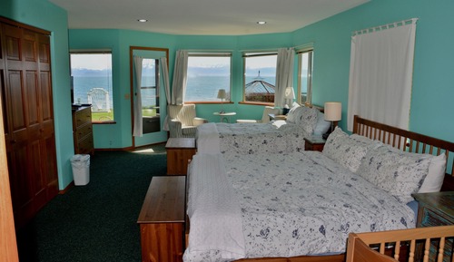 Habitación, varias camas