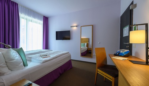 Habitación doble, balcón