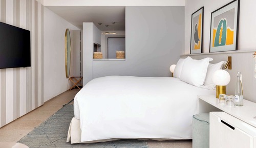 Habitación de lujo, 1 cama de matrimonio, vistas al jardín
