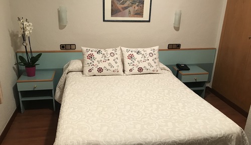 Habitación con 1 cama doble o 2 individuales