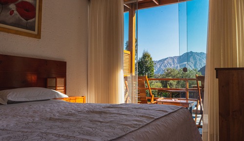 Habitación estándar doble, terraza, vistas a la piscina