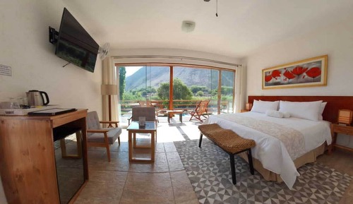 Suite estudio, terraza, vistas a la piscina