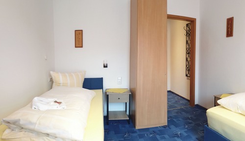 Habitación estándar con 2 camas individuales, 1 habitación, vistas a la ciudad