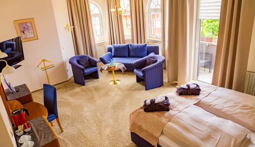 Suite junior, 1 cama doble con sofá cama
