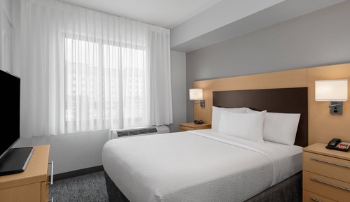Estudio, 1 cama de matrimonio grande con sofá cama (Hearing Accessible)