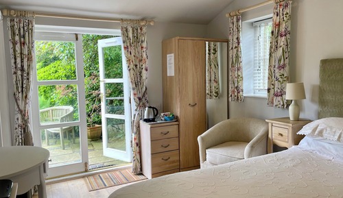 Habitación estándar doble, vistas al jardín