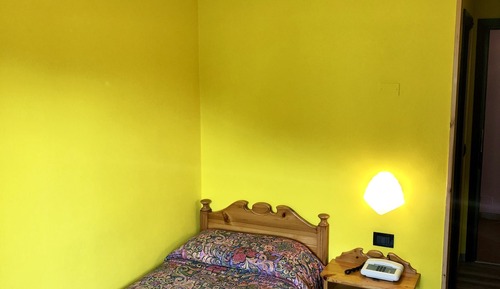 Habitación individual, vistas a la montaña