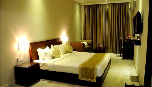 Habitación Deluxe doble, 1 cama doble, balcón (Delight Room, Common Terrace)