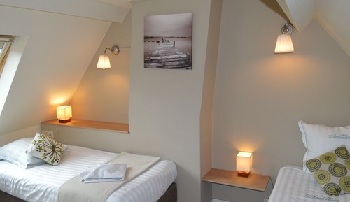 Habitación con 2 camas individuales