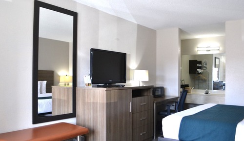 Habitación Deluxe, 1 cama de matrimonio grande, fumadores, frigorífico y microondas