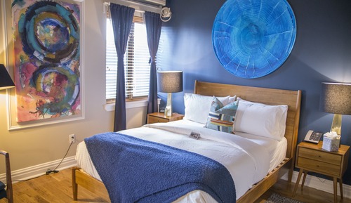 Habitación superior, 1 cama de matrimonio, balcón
