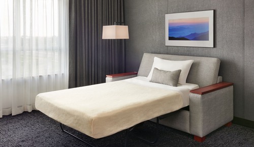 Habitación, 1 cama de matrimonio grande con sofá cama