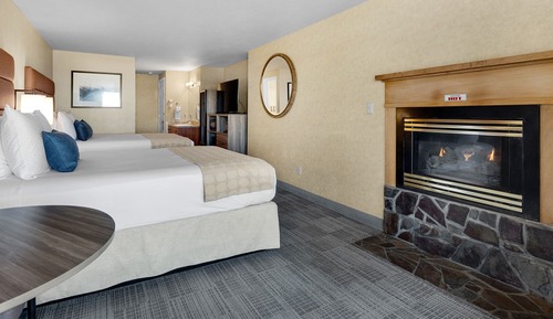Deluxe Queen Studio, 2 Queen  Beds, Ocean View 