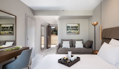 Habitación Deluxe doble, vistas al jardín