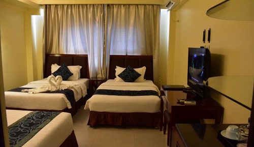 Habitación triple familiar