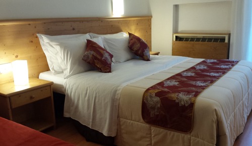 Habitación con 1 cama doble o 2 individuales