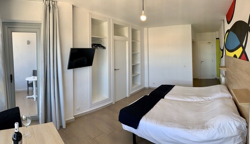 Estudio Deluxe, balcón
