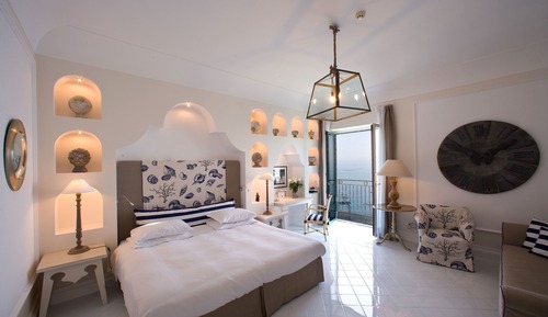 Habitación Deluxe doble, balcón, vistas al mar