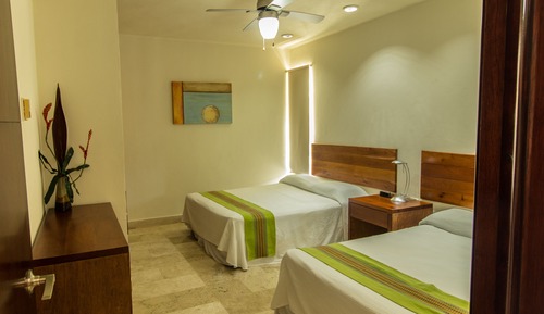 Family Apartment, 1 Bedroom, Kitchen, Pool View (Same Rate up to 4 people)