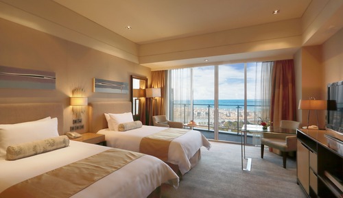 Habitación Deluxe, 2 camas individuales, vistas al mar