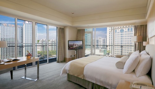 Habitación Deluxe, 1 cama doble, vistas a la ciudad