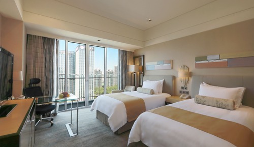 Habitación Deluxe, 2 camas individuales, vistas a la ciudad