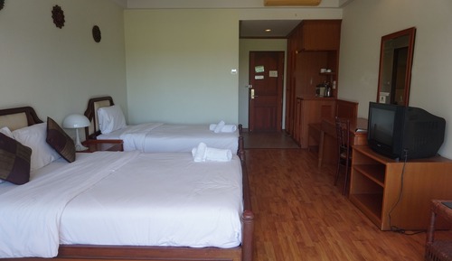Habitación superior, varias camas
