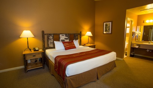 Cabaña Deluxe, 1 cama de matrimonio grande
