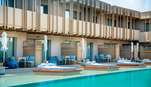 Habitación clásica doble, vistas al jardín (with Pool Access)