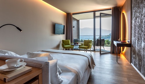 Suite junior, 1 cama de matrimonio grande, balcón, planta ejecutiva