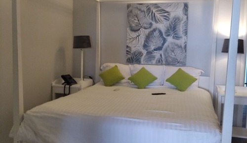 Habitación Deluxe doble, 1 cama de matrimonio grande, no fumadores, vistas al mar
