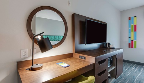 Habitación, 2 camas de matrimonio, accesible para personas con discapacidad, bañera