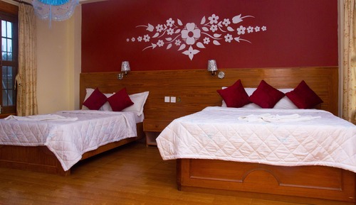 Habitación Confort doble, vistas al jardín