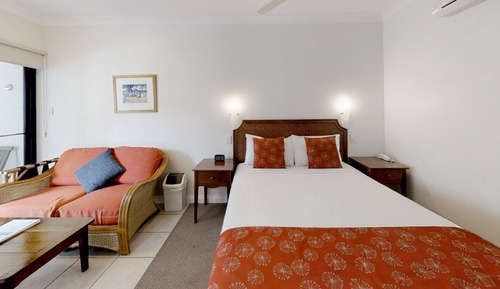 Estudio, 1 cama de matrimonio