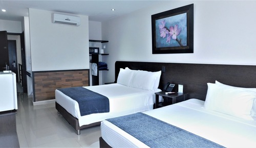 Habitación estándar con 2 camas individuales, 2 camas individuales