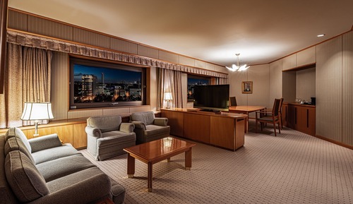 Suite junior, no fumadores, vistas al parque (High Floor)