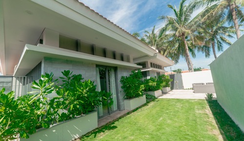 Bungalow, 2 habitaciones, vistas al jardín