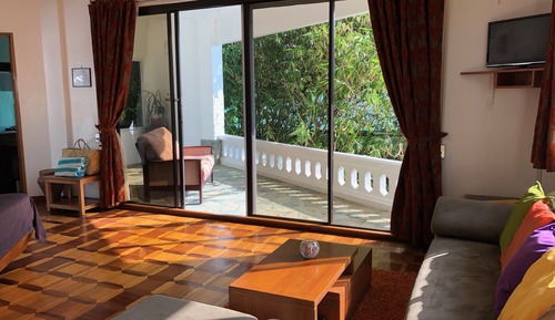 Habitación de luna de miel, balcón, vistas al mar