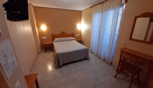 Habitación doble, balcón