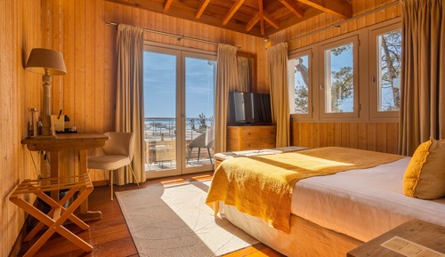 Habitación, vistas al mar