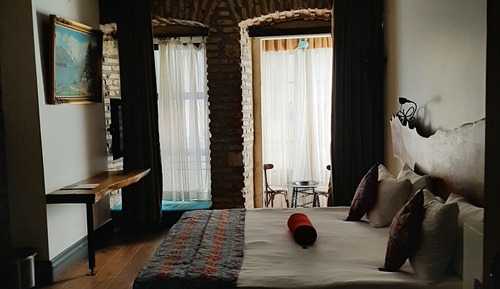 Habitación de diseño, 1 cama de matrimonio grande