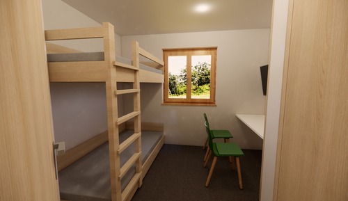 Habitación estándar, 2 habitaciones, no fumadores