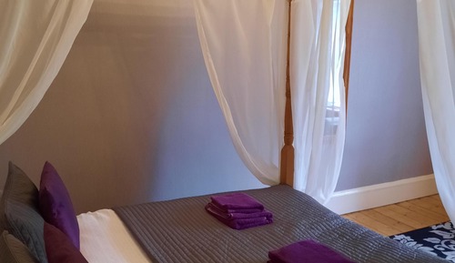 Habitación Confort doble, baño privado, vistas al jardín (Room 4 )
