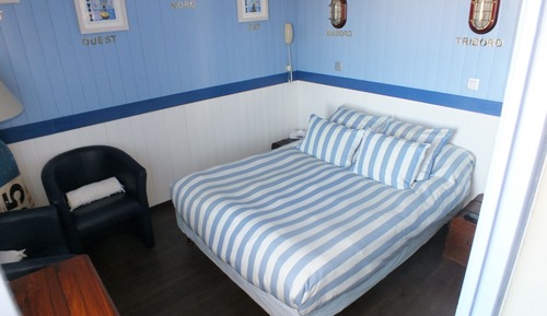 Habitación clásica doble, vistas al mar (Amiral Cazo)