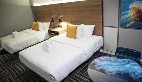 Habitación estándar, 2 camas dobles