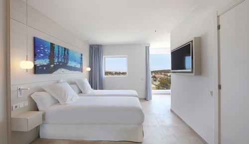 Habitación doble, balcón