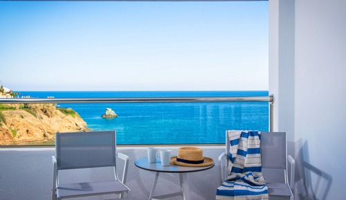 Habitación superior, vistas al mar